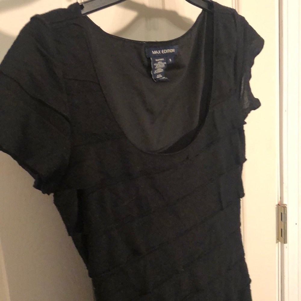 Max Edition black dress